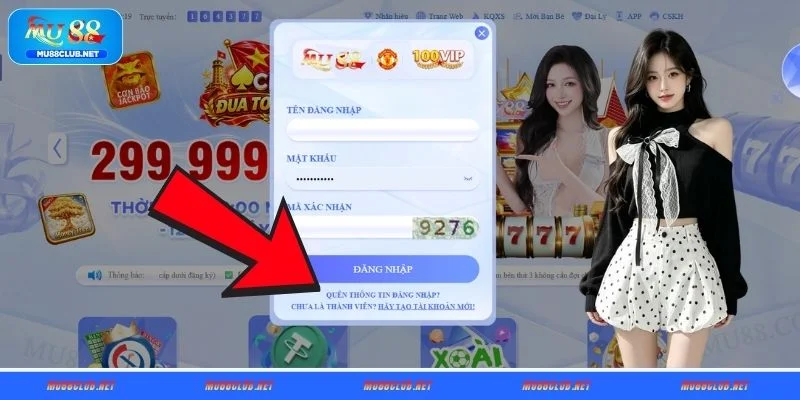 Quên mật khẩu tài khoản MU88 và các bước khắc phục